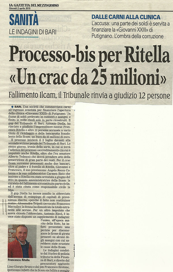 processo bis Ritella